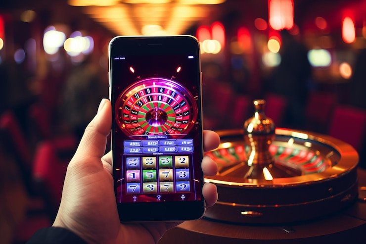 Antarmuka permainan Pretty Gaming di aplikasi mobile jonitogel. dengan kontrol taruhan yang jelas dan streaming video dealer